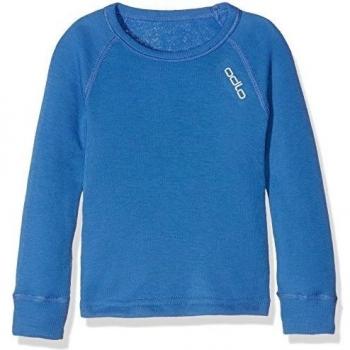 Odlo 190859 - Camiseta de manga larga para niño, 190859, Delft, 98