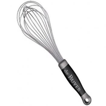 Batidor Profesional de Goma 50 cm con Filamentos de Acero Inoxidable
