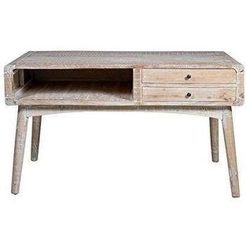 BigBuy Home S0111059 Consola Madera de Mindi, 140 x 70 x 76 cm, Multicolor