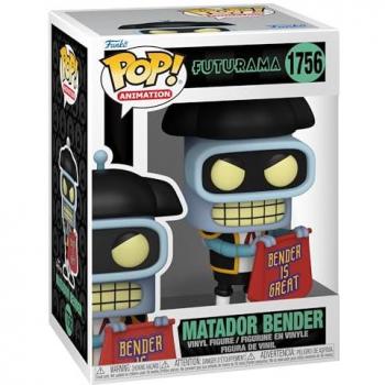 Funko Pop! Animation - Matador Bender Vinyl Figure - Futurama Collectible