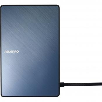 Docking Station ASUS SimPro USB 3.2 Gen 1 Tipo-C con Lector de Tarjetas SD, Puertos LAN y HDMI - Negro y Azul