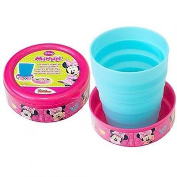 Joy Toy 756506 Minnie Taza plegable melamina, multicolor 210 ml
