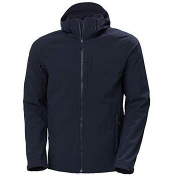Helly Hansen Men's Paramount Navy Hooded Softshell Jacket