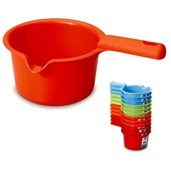 Cazo microondas 0,5 litros plástico resistente 11173