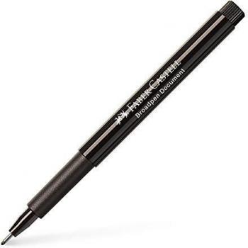 FABER-CASTELL-Lote de 6 rotuladores de fieltro Fineliner BROADPEN 1554, color negro