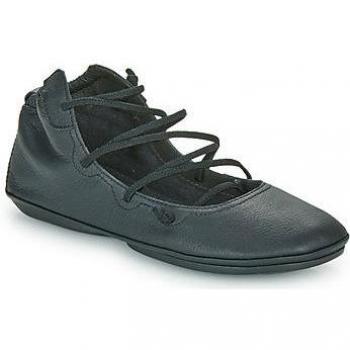 CAMPER Right Ankle Boots for Women in Black Smooth Leather, Size 37