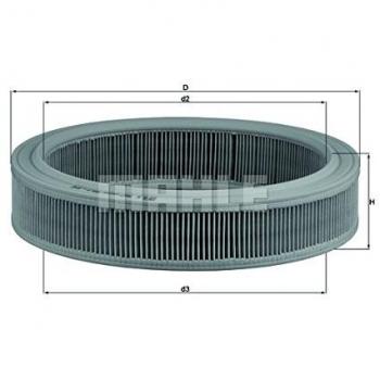knecht LX 202 Filtro de Aire