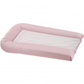 Cambiador Domiva Rosa 42 x 70 cm con 2 Esponjas Amovibles y Material de PVC