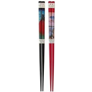 Tierra Zen CS073477 Ukiyo-e Sticks juego 22.5cm