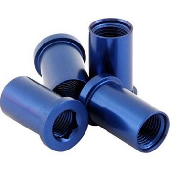 Msc M8X18A4 - Hembras alu 1 o 2 platos+protector de platos 4 unidades