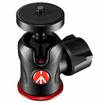 Manfrotto 492 Centre Ball Head, for Camera Tripods, Ball Head in Lightweight and Strong Aluminium, Camera Stabilizer, Photography Accessories, Simple and Intuitive