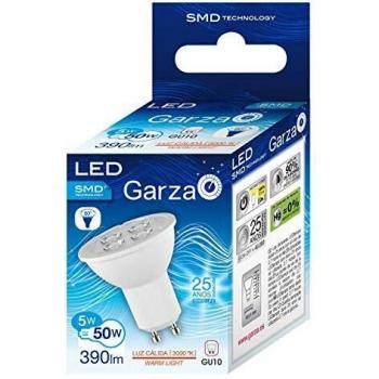 LED BOMBILLA GU10 SMD 5W 60º 350LM 30K CAJA