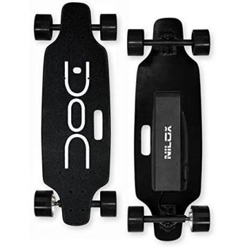 Nilox 30NXSKMO00001 Skate Eléctrico, Unisex Adulto, Negro, 75x13