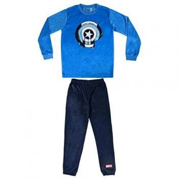 PIJAMA LARGO VELOUR POLY AVENGERS