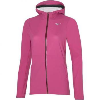Mizuno Chaqueta Trail Waterproof 20K Er Jacket Wos - Chaqueta para mujer, impermeable con una capacidad de 20,000 mm de columna de agua, transpirable, ligera, ideal para trail running y actividades al aire libre