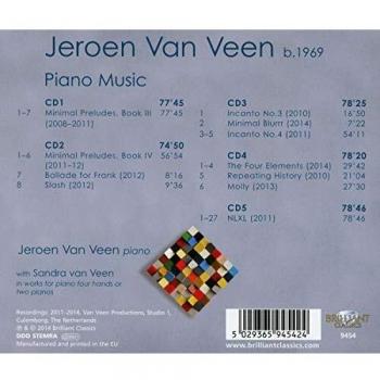 Jeroen van Veen: Piano Music