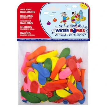 Pack de 100 Globos de Agua Biodegradables en Bolsa - Colores Surtidos
