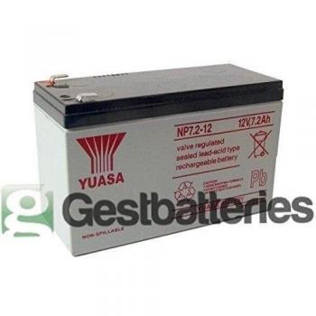 Batería Yuasa NP7.2-12 7,2Ah 12V