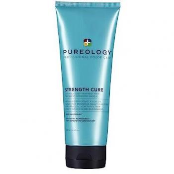Pureology Strength Cure Superfood Vegan Deep Treatment Mask for Damaged Color-Treated Hair, Sulfate-Free, 200ml