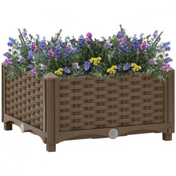 vidaXL Raised Bed 40x40x23 cm Polypropylene