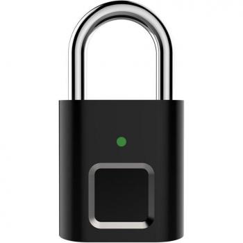 Candado Electrónico Inteligente Antirrobo L34 con Sensor de Huella Dactilar para Equipaje y Taquillas