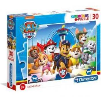 Puzle Infantil Patrulla Canina 30 Piezas +3A - Clementoni - Puzle 33,5x23,5cm - Paw Patrol
