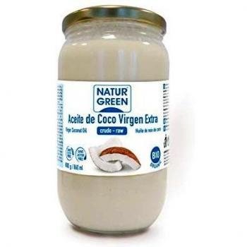 Naturgreen Organic Virgin Coconut Oil 800g - Cold Pressed, Unrefined, Food and Cosmetic Use