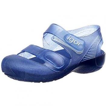 Igor Bondi, Sandalia con Pulsera Unisex niños, Azul