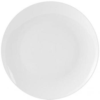Plato Porcelana Sweden Coupe Blanco Llano - 27 cm