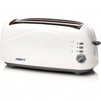 Crafft CT2BA1420TGI - Tostadora de doble ranura con 1100 W de potencia