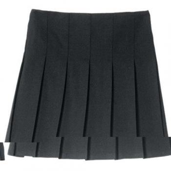 Trutex Limited - Falda liso para niña, color harrow grey