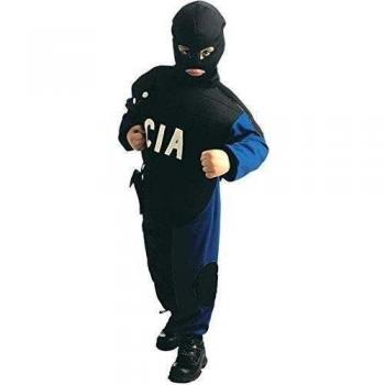 WIDMANN Sancto 38466, Vestuario Infantil policía Especial, en 3 Variantes Tamaño 128 cm, 140 cm y 158 cm