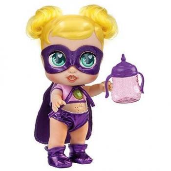 Super Cute - Muñecas para niñas Super Cute Muñeca Interactiva superheroína Sofi con biberón mágico y Accesorios Muñecas Niñas 3 años Muñecas bebé recién nacido para niños niñas