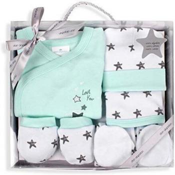 Don Algodón Set Regalo 5 Piezas Estrella Verde