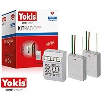 Kit de Desvío Yokis Urmet Radio Power 1 Relé 2000W y 2 Transmisores de 2 Canales