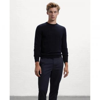 Jersey de Hombre Ecoalf Bayona Negro 2XL - Casual, Sostenible, Lana Reciclada