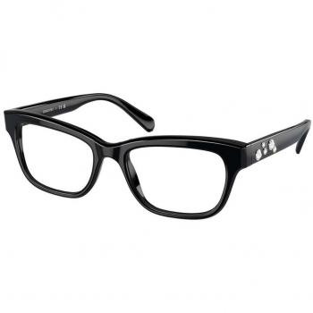 Swarovski SK2022 1001 Women's Eyeglasses Black Size 53 (Frame Only) - Blue Light Block Available