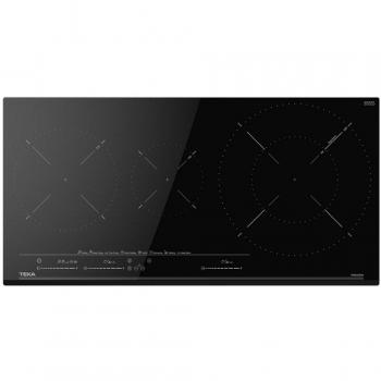 Teka IZC 93320 MST Placa de Inducción Independiente, 3 Zonas de Cocción, Control Touch Multislider, Biselada, Dimensiones 90x40 cm, Color Negro
