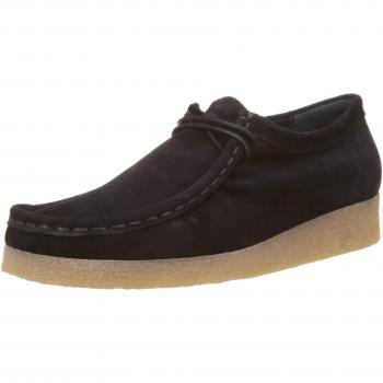Bensimon Derbys Casual, Zapatos de Cordones Derby para Mujer, Negro de Carbono