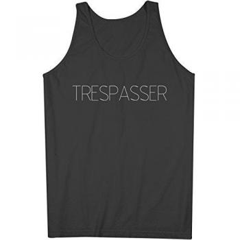 Trespasser Invader Intruder Hombres Camiseta de tirantes Tank Top Negro Large