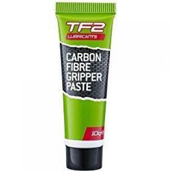 Tf2 lubricantes Unisex Pasta de Agarre de Fibra de Carbono para Bicicletas, Verde, 10 g