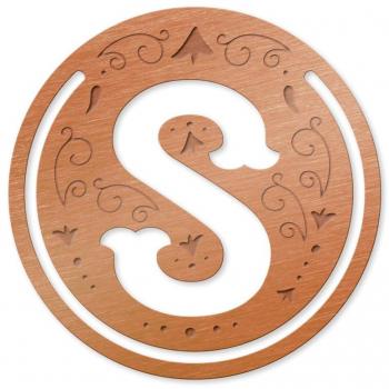 IF Letters S Literary Bookmark