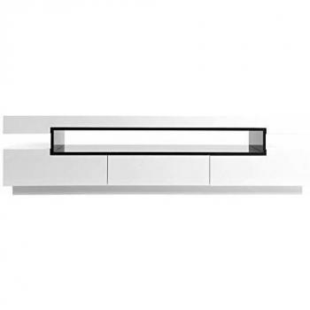 Mueble TV lacado blanco LIVO