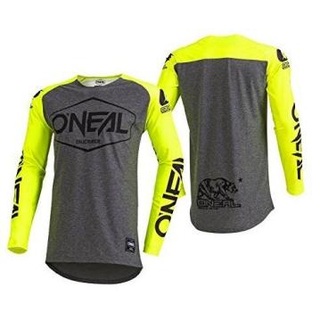 Oneal Mayhem Lite - Maillot Manga Larga Hombre - Hexx Amarillo/Gris Talla M 2019