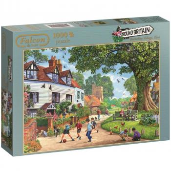 Falcon de luxe Around Britain Brenchley Village Jigsaw Puzzle