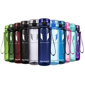 Super Sparrow Botella de Agua Deportiva - 750ml - Sin BPA