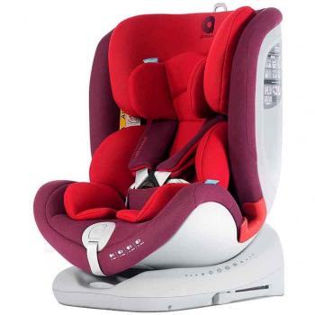 Apramo All Stage, Sillas de auto infantil, Grupos 0/1/2/3, Rojo