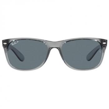 Ray-Ban New Wayfarer Polarized Men's Sunglasses Clear 52mm RB2132 64503R