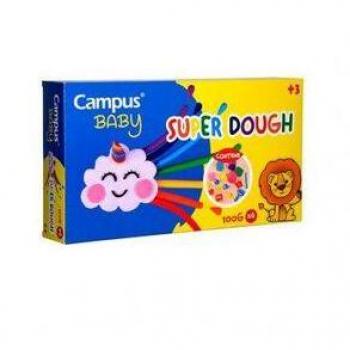 Plastilina Super Dough Campus Baby 100g con Herramientas
