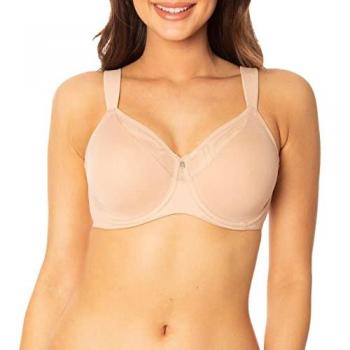 Triumph True Shape Sensation Minimizer Bra - Comfort Underwire, Beige, Cup C-G